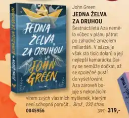 Knižní klub John Green Jedna želva za druhou nabídka
