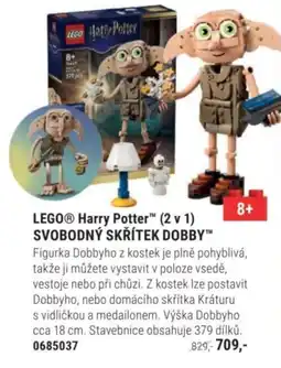 Knižní klub lego harry potter svobodný skřítek dobby nabídka
