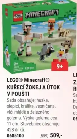 Knižní klub lego minecraft kuřecí žokej a útok v poušti nabídka
