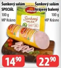 Partner Maloobchodní síť MP Krásno šunkový salám nabídka