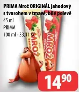 Partner Maloobchodní síť Prima mrož originál jahodový nabídka