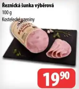 Partner Maloobchodní síť Kostelecké uzeniny řeznická šunka výběrová nabídka