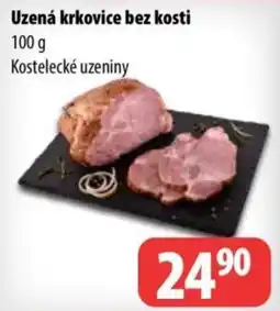 Partner Maloobchodní síť Kostelecké uzeniny Uzená krkovice bez kosti nabídka