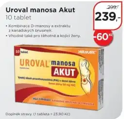 Magistra lékárny Uroval manosa Akut nabídka