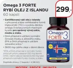 Magistra lékárny Omega 3 Forte rybí olej z islandu nabídka
