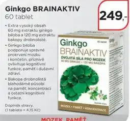 Magistra lékárny Ginkgo Brainaktiv nabídka