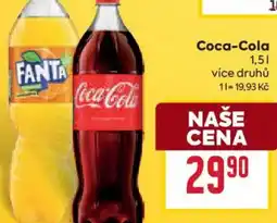 Billa Coca-Cola nabídka