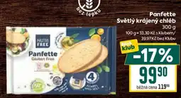 Billa Panfette Světlý krájený chléb nabídka