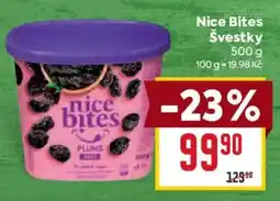 Billa Nice Bites švestky nabídka