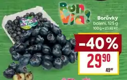 Billa Bon Via borůvky nabídka