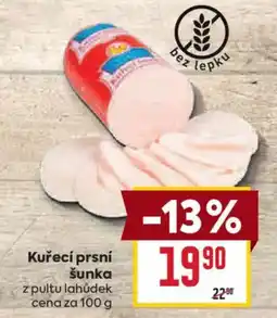 Billa Kuřecí prsní šunka nabídka