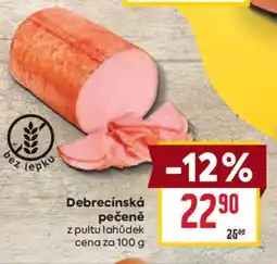 Billa Debrecínská pečeně nabídka