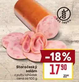 Billa Staročeský salám nabídka