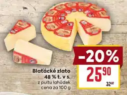 Billa Blaťácké zlato nabídka