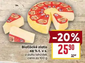 Billa Blaťácké zlato nabídka