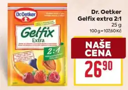 Billa Dr. Oetker Gelfix extra 2:1 nabídka