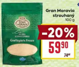 Billa Gran Moravia strouhaný nabídka
