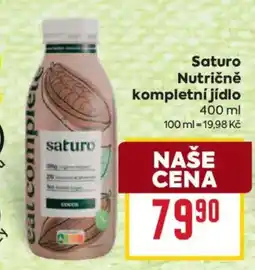 Billa Satureo nutričně kompletní jídlo nabídka