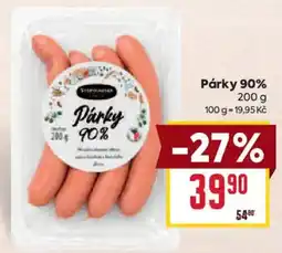 Billa Steinhaus Párky 90% nabídka