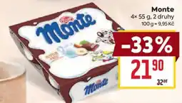 Billa Monte nabídka