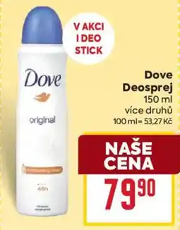 Billa Dove Deosprej nabídka