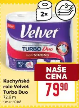 Billa Velvet kuchyňská role Turbo Duo nabídka