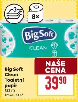 Billa Big Soft Clean Toaletní papír nabídka