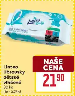 Billa Linteo ubrousky dětské vlhčené nabídka
