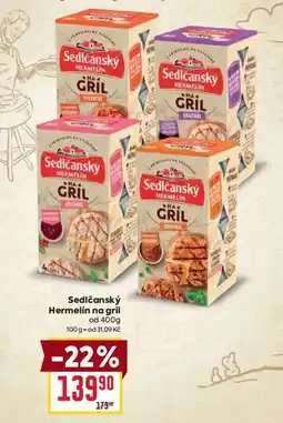 Billa Sedlčanský Hermelín na gril nabídka