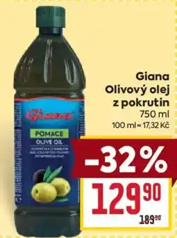 Billa Giana olivový olej z pokrutan nabídka