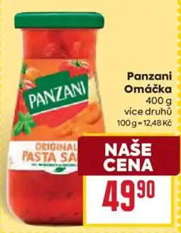Billa Panzani Omáčka nabídka