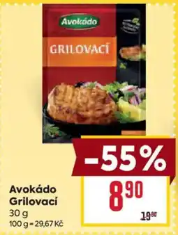 Billa Avokádo Grilovací nabídka