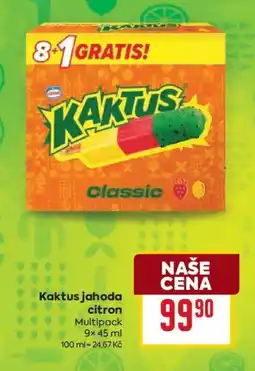 Billa Kaktus jahoda citron nabídka