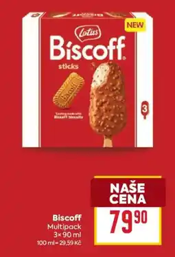 Billa Lotus Biscoff sticks nabídka