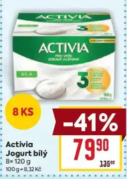 Billa Activia jogurt bílý nabídka