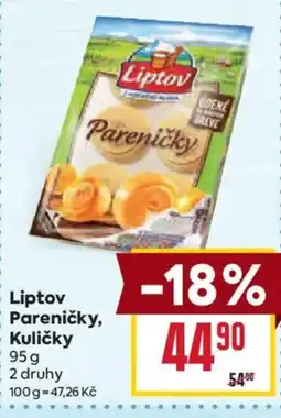 Billa Liptov Pareníčky, Kuličky nabídka