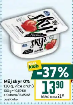 Billa Můj skyr 0% nabídka