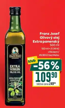 Billa Franz Josef olivový olej extra panenský nabídka