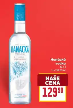Billa Hanácká vodka nabídka