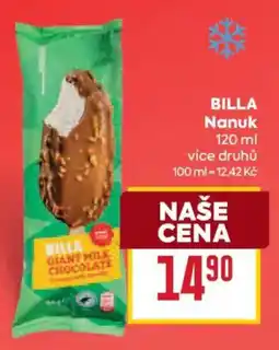 Billa Billa nanuk nabídka