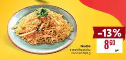 Billa Nudle z teplého pultu nabídka