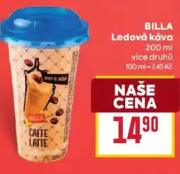 Billa Billa Ledová káva nabídka