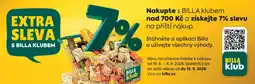 Billa Billa klub nabídka