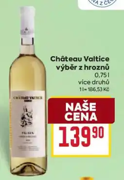 Billa Château Valtice výběr z hroznů nabídka