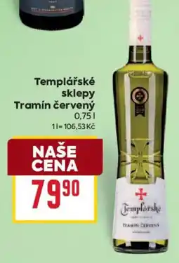 Billa Templářské Tramín červený nabídka