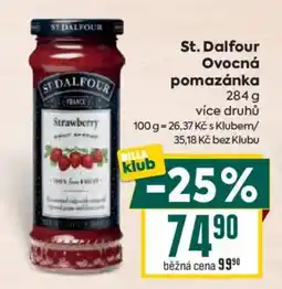 Billa St. Dalfour ovocná pomazánka nabídka