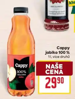 Billa Cappy jablko 100 % nabídka