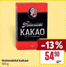 Billa Holandské kakao nabídka