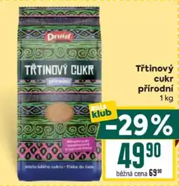 Billa Drůb Třtinový cukr přírodní nabídka