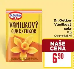 Billa Dr Oetker vanilkový cukr nabídka